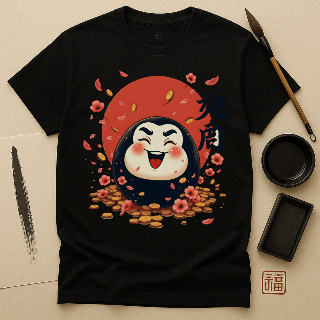 Lucky Daruma T-Shirt