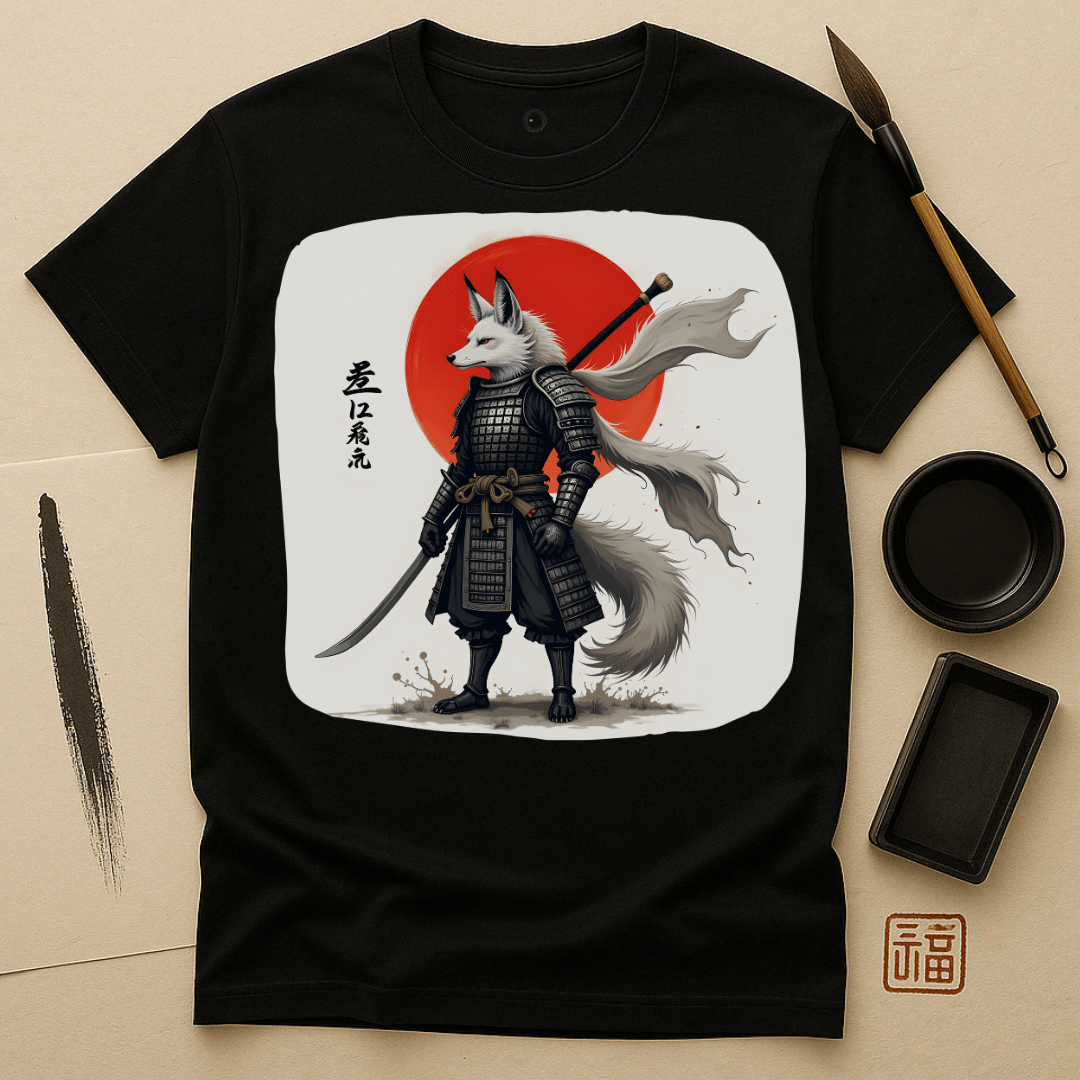 Kitsune Warrior T-Shirt