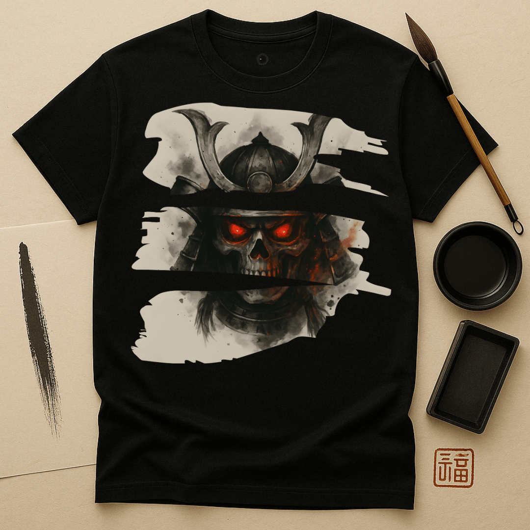 Samurai Skull T-Shirt