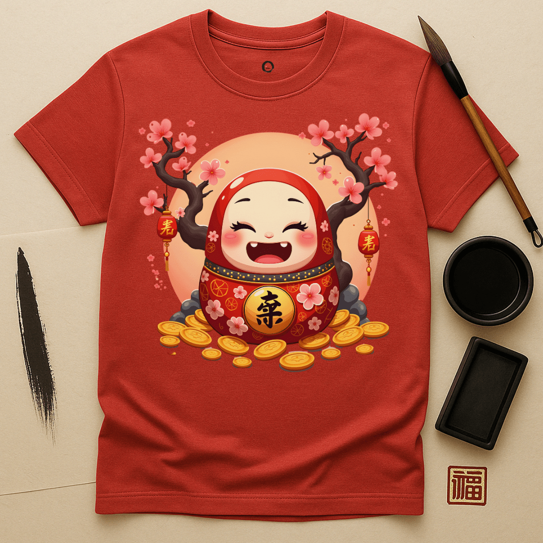 Lucky Daruma T-Shirt