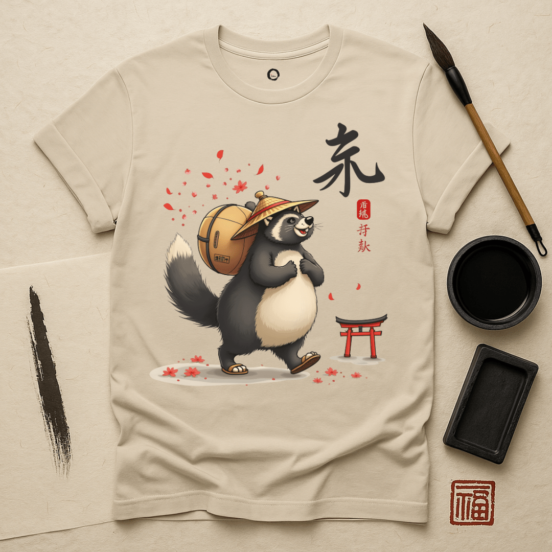 Tanuki Fortune T-Shirt