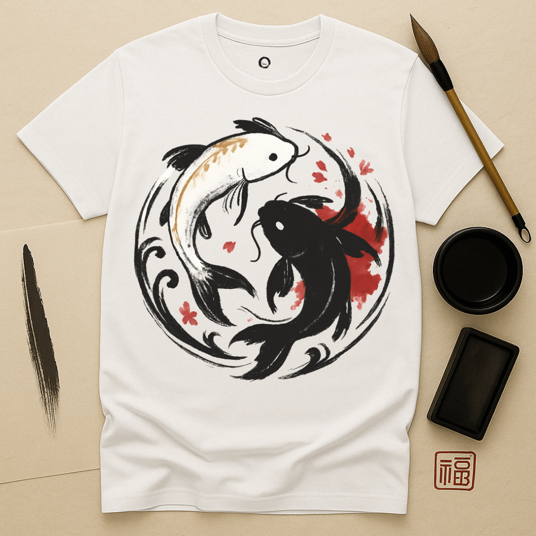 Yin-Yang Koi T-Shirt