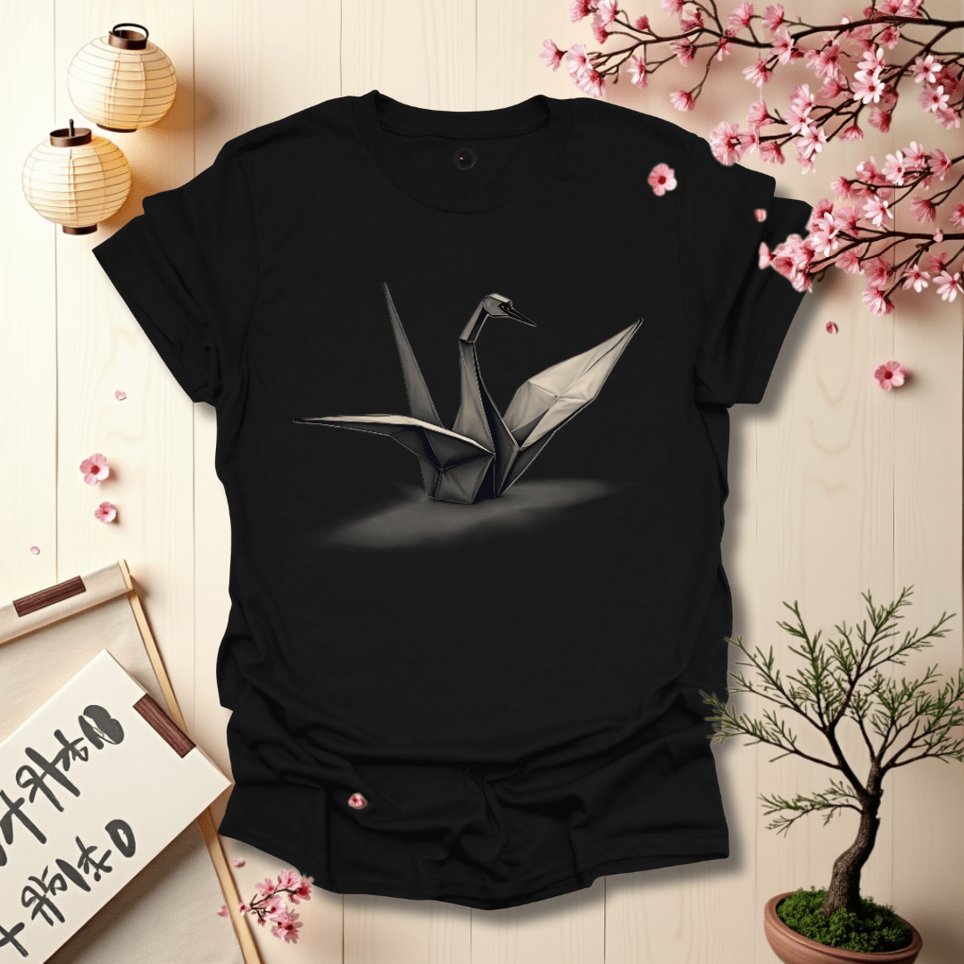 Crane Elegance T-Shirt