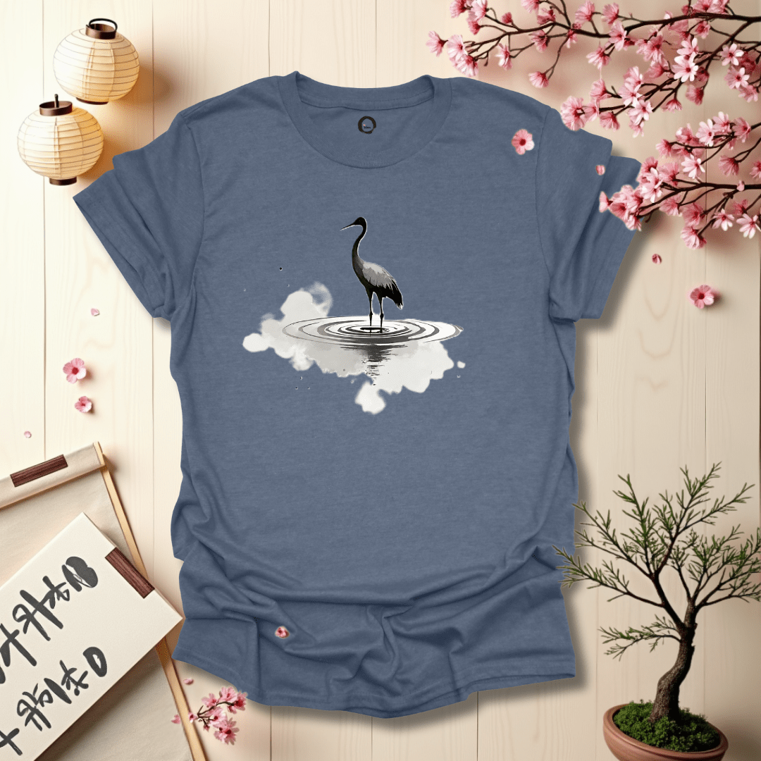 Tranquil Crane T-Shirt