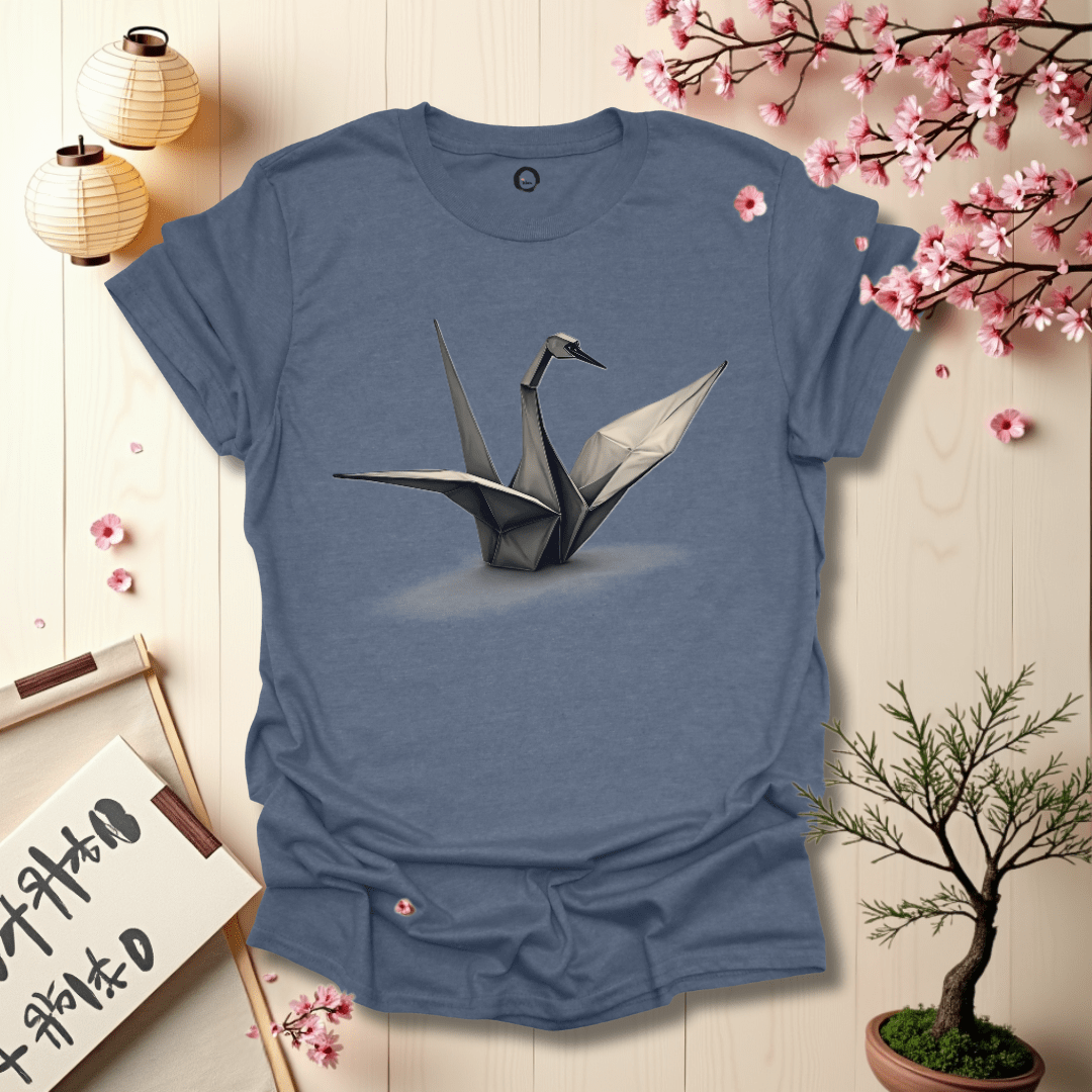 Crane Elegance T-Shirt