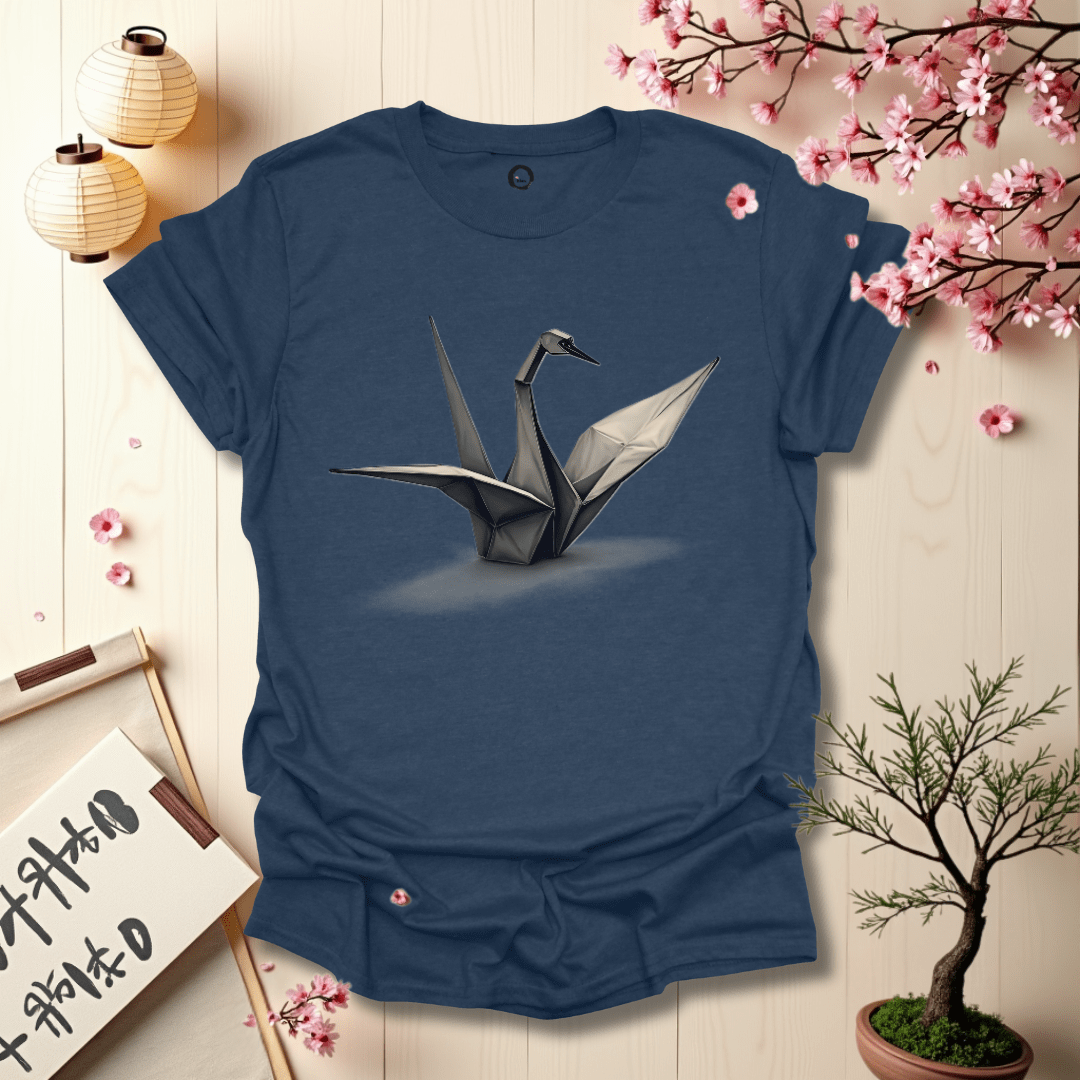 Crane Elegance T-Shirt