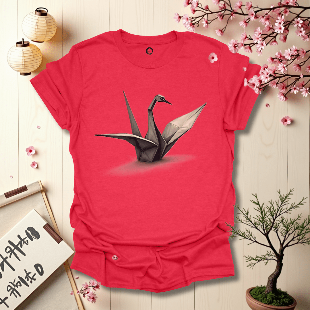 Crane Elegance T-Shirt