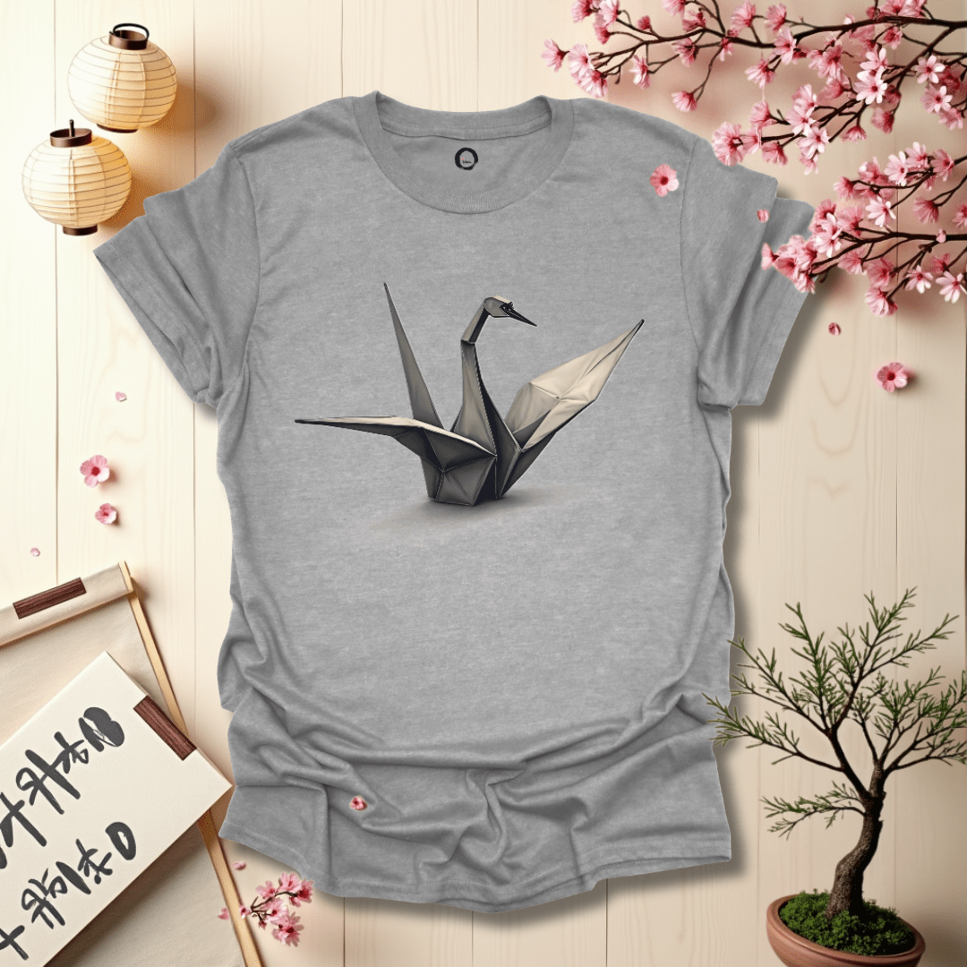 Crane Elegance T-Shirt