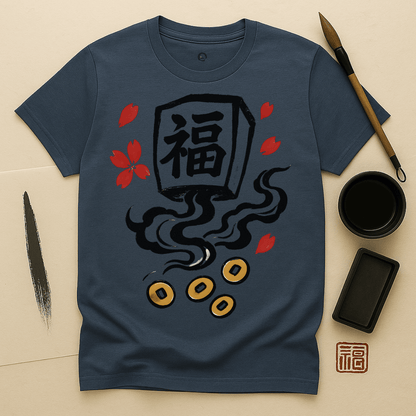 Lantern of Luck with Sakura T-Shirt