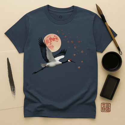 Crane Moon T-Shirt