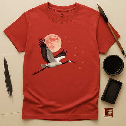 Crane Moon T-Shirt