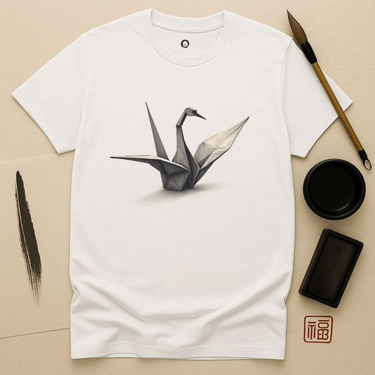 Crane Elegance T-Shirt