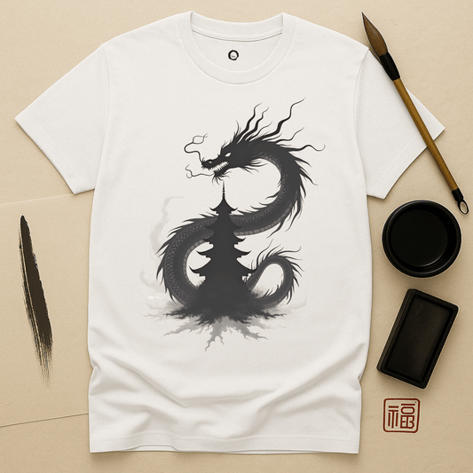 Sumi Dragon Elegance T-Shirt