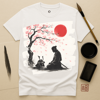 Blossom Silence Samurai T-Shirt