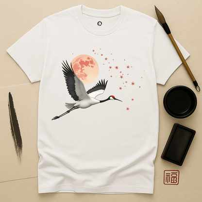 Crane Moon T-Shirt